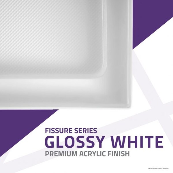 Anzzi Fissure 36" x 48" Single Threshold Shower Base in White SB-AZ011WO - main